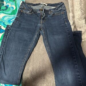 Dex Dark Blue Straight Leg Jeans